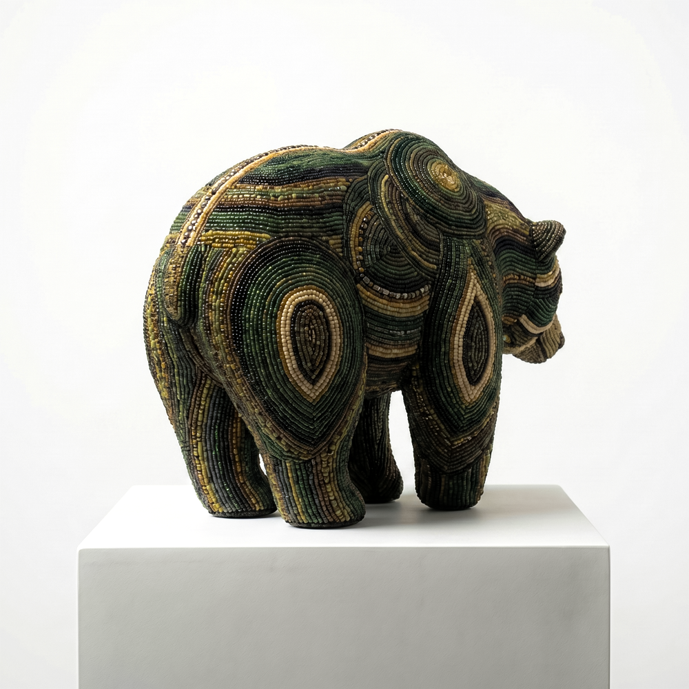 Antioquia - Oso de Anteojos / Spectacled Bear Form Sculpture